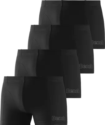 Produktbild von Bench Boxer Boxershorts für Herren 4 -teilig schwarz Größe L