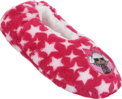 Produktbild von L.O.L. Surprise! Winter Hausschuhe Pantoffeln Fleece gefüttert Pink, Größe:27/28 EU