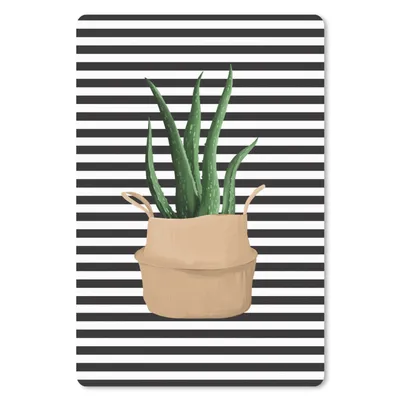 Produktbild von MuchoWow® Mauspad Mousepad Pflanzen - Aloe Vera - Pflanzgefäß 40x60 cm - Mousepads - Maus Mat - Pad - Mausunterlage - Schreibtisch Accesoire