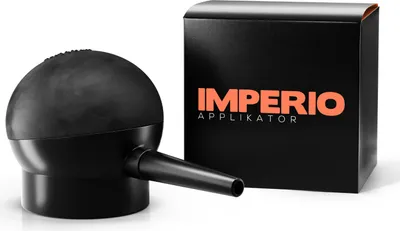 Produktbild von IMPERIO Applikator für Streuhaar & Schütthaar - Haarverdichter Aufsatz-Pumpe für gezieltes Auftragen
