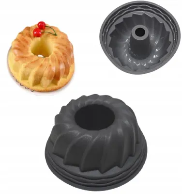 Produktbild von MTSidea Silikon Gugelhupfform Groß mit Kern für Kuchen