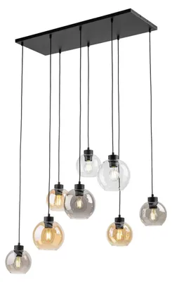 Obrázek produktu pro Závěsné světlo skleněné kulové odstíny velká lampa do jídelny jídelní stolní lampa
