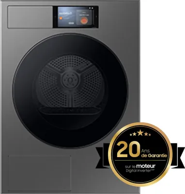 Produktbild von Samsung DV90F09F4SU3 Bespoke AI Wärmepumpentrockner, 9kg,