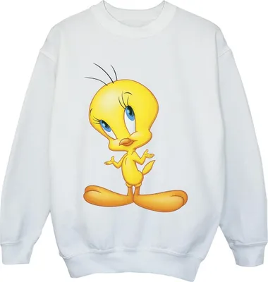 Immagine prodotto di Looney Tunes - Felpa per bambina BI24400 (104) (Bianco)