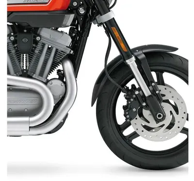 Produktbild von PUIG 6175N Verlängerung des vorderen Schutzblechs  passend fuer HARLEY DAVIDSON SPORTSTER 1200R XR1200 Schwarz