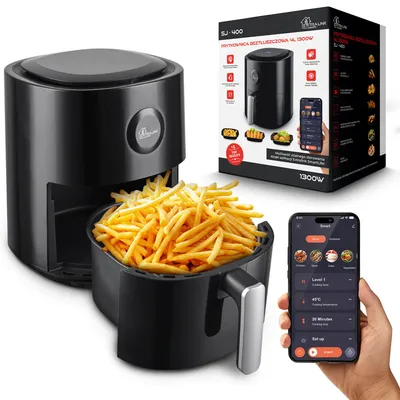 Produktbild von Extralink Home Air Fryer SJ‑400 4 L WiFi EU, Heißluftfritteuse, 1300 W