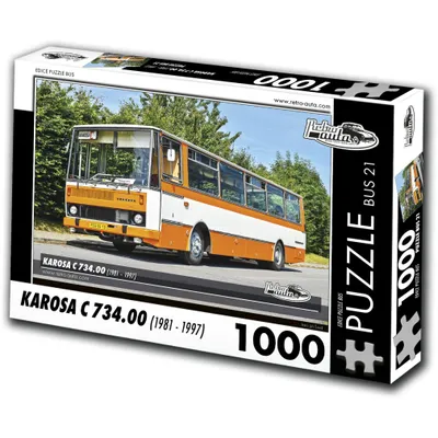 Produktbild von RETRO-AUTA Puzzle BUS Ä .21 KAROSA C 734.00 ( 1981 - 1997) 1000 Teile