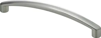 Produktbild von Hettich Möbelgriff 11x138,5x23,5 mm LA128 Zinkdruckguss Edelstahl-Optik