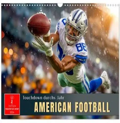 Produktbild von American Football - Touchdown durchs Jahr (Wandkalender 2026 DIN A3 quer), CALVENDO Monatskalender