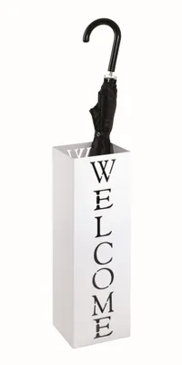 Produktbild von Haku Schirmständer Welcome weiß