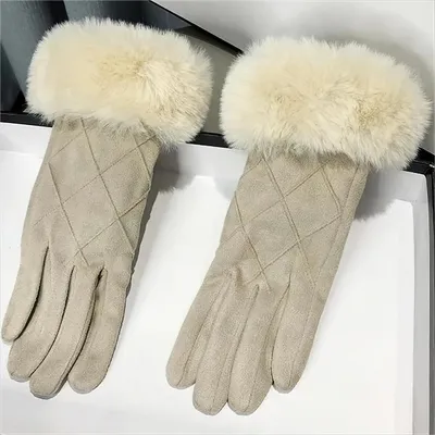 Obrázek produktu pro Dámské rukavice JT-38941 - Béžová | Styl a pohodlí KP38941