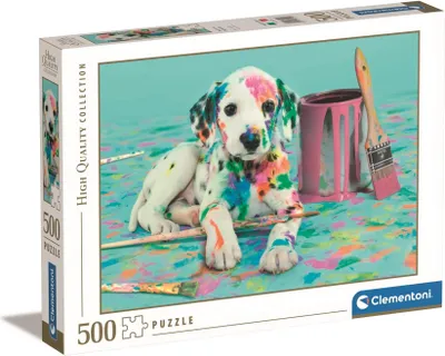 Zdjęcie produktu dla Clementoni puzzle 500 HQC The Funny Dalmatian 35150