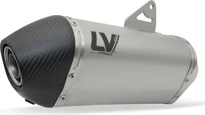 Immagine prodotto di Silenziatore LeoVince LV-14 in titanio, con omologazione europea, per Voge DSX 800, modelli 2025-2026