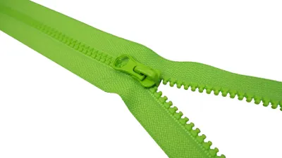 Produktbild von Reißverschluss Kunststoff 55 cm 10# Neon Grün