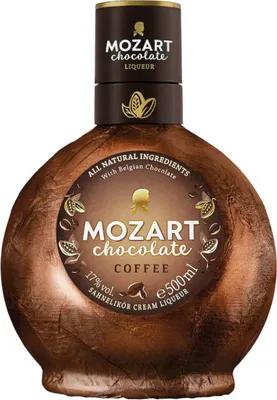 Produktbild von Mozart Chocolate Coffee Sahnelikör 17% Vol. 0,5l