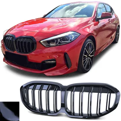 Immagine prodotto di Griglia anteriore sportiva nera lucida per BMW Serie 1 F40 dal 2019