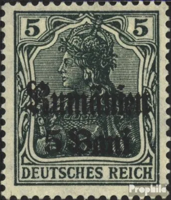 Produktbild von Briefmarken Dt. Militärverw. Rumänien 1918 Mi 8 gestempelt Germania