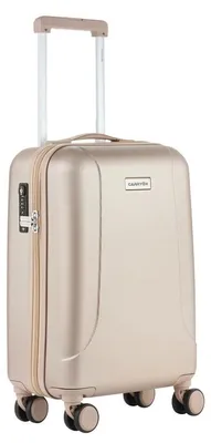Zdjęcie produktu dla Walizka podręczna CarryOn Skyhopper 55 cm - 32 litry, z teleskopową rączką - kolor: szampan