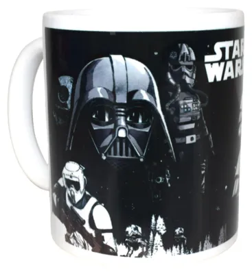 Produktbild von Stor Star Wars, Einzelbild, 0,325 l, Becher, Universal, Weiß, Schwarz, Keramik