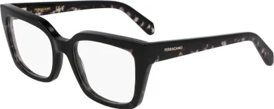 Produktbild von Ferragamo SF3010 Black/black tortoise 52/19/140 Damen Brillen