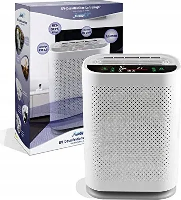 Obrázek produktu pro Luftreiniger Uv H13 Hepa 4V1, Sterilizace, Do 80 M², Reines O2