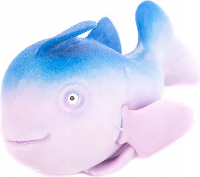 Produktbild von Antistress Fisch Quetschball Knetball Spielzeug Kinder Erwachsene Bunt 12cm Abbau