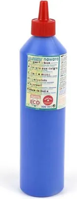 Produktbild von ökoNorm Fingerfarbe nawaro, Flasche 500ml - blau