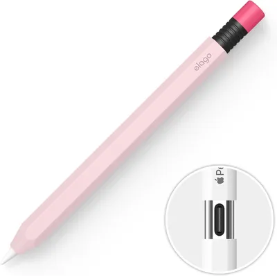 Image de Elago Étui à crayon classique pour Apple Pencil (USB-C) beau rose