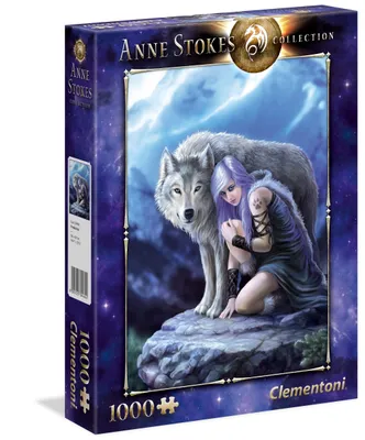 Obrázek produktu pro Clementoni 39465 - Beschützer - 1000 Teile Puzzle - Anne Stokes Collection