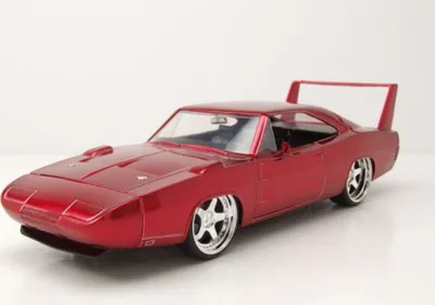 Produktbild von Jada Toys 253203029 Dodge Charger Daytona 1969 rot Dom Fast & Furious 1:24