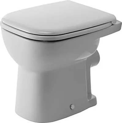 Produktbild von Duravit Stand-WC D-Code 480mm Flachspüler, Abgang waagrecht, weiß, 1 Stk.