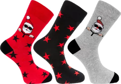 Produktbild von Moraj Weihnachtssocken 3 Paar GESCHENK 39-42
