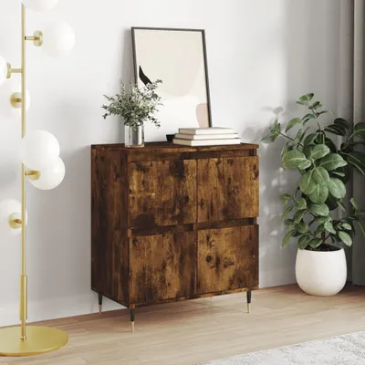 Immagine prodotto di vidaXL Credenza rovere affumicato 60x35x70 cm materiale a base di legno