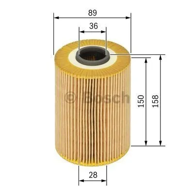 Produktbild von Bosch Ölfilter 1 457 429 123