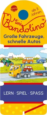 Immagine prodotto di Mini Bandolino. Große Fahrzeuge, schnelle Autos