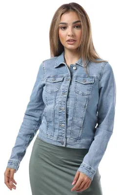 Produktbild von Only - "Wonder Life" Jeansjacke für Damen GT14705 (34 DE) (Hellblau Ausgeblichen)