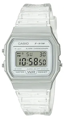 Immagine prodotto di Casio Collection > Orologio analogico da donna Daily Alarm Cinturino in resina > F-91WS-7EF