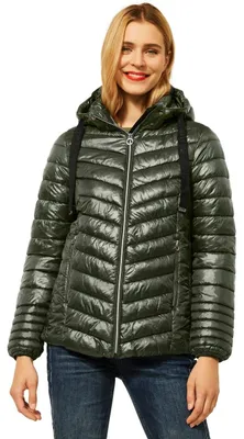 Produktbild von Street One Damen, Steppjacke, Homey Green, 34
