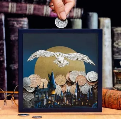 Zdjęcie produktu dla Szkatułka Harry Potter - Hedwiga 18 cm