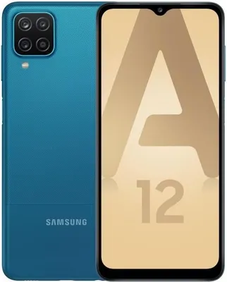 Produktbild von Samsung Galaxy A12 SM-A125F, 16,5 cm (6.5"), 720 x 1600 Pixel, 4 GB, 64 GB, 48 MP, Blau