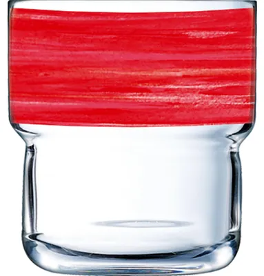 Produktbild von Brush Cherry Log Tumbler 22cl stapelbar - 6 Stück