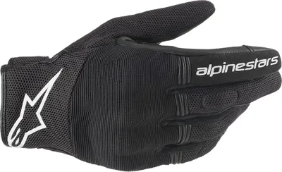 Produktbild von Alpinestars Copper Motorradhandschuhe, schwarz/weiß, L