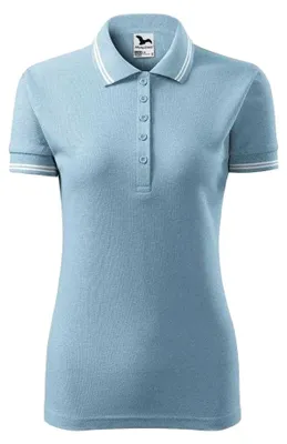 Produktbild von Adler - "Urban" Poloshirt für Damen PP10004 (S) (Himmelblau)