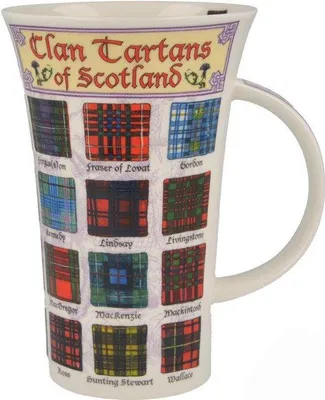Zdjęcie produktu dla Becher Glencoe, "Tartany klanowe Szkocji"