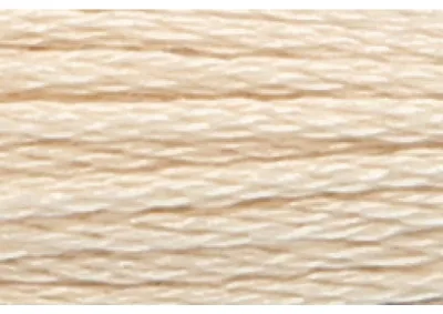 Immagine prodotto di Filo per uncinetto Anchor Sticktwist, 8 metri, colore crema, cotone, codice colore 387, 6 capi