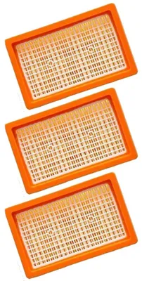 Filter für Nass-/Trockensauger, 3er-Pack, kompatibel mit WD 4/5/6