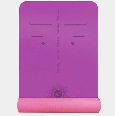 Image de Tapis de yoga TPE hypoallergénique extra épais avec sangle de transport