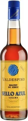 Produktbild von Brandy Sello Azul Valdespino 1L Weinbrand Spanien  100.00 cl 30.0 %