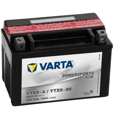 Immagine prodotto di Batteria moto Varta Powersports AGM YTX9-4 / YTX9-BS