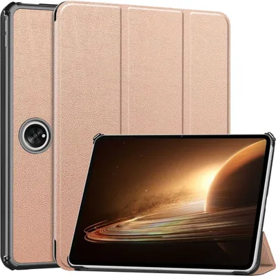 Produktbild von Schutz Hülle für OPPO Pad 2 (11,6 Zoll) Smart Cover Case Etui Tablet Tasche, Farbe:Roségold